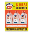 Omino Bianco - Detersivo Lavatrice Igienizzante Liquido, 40 Lavaggi, 3 x 2000 ml